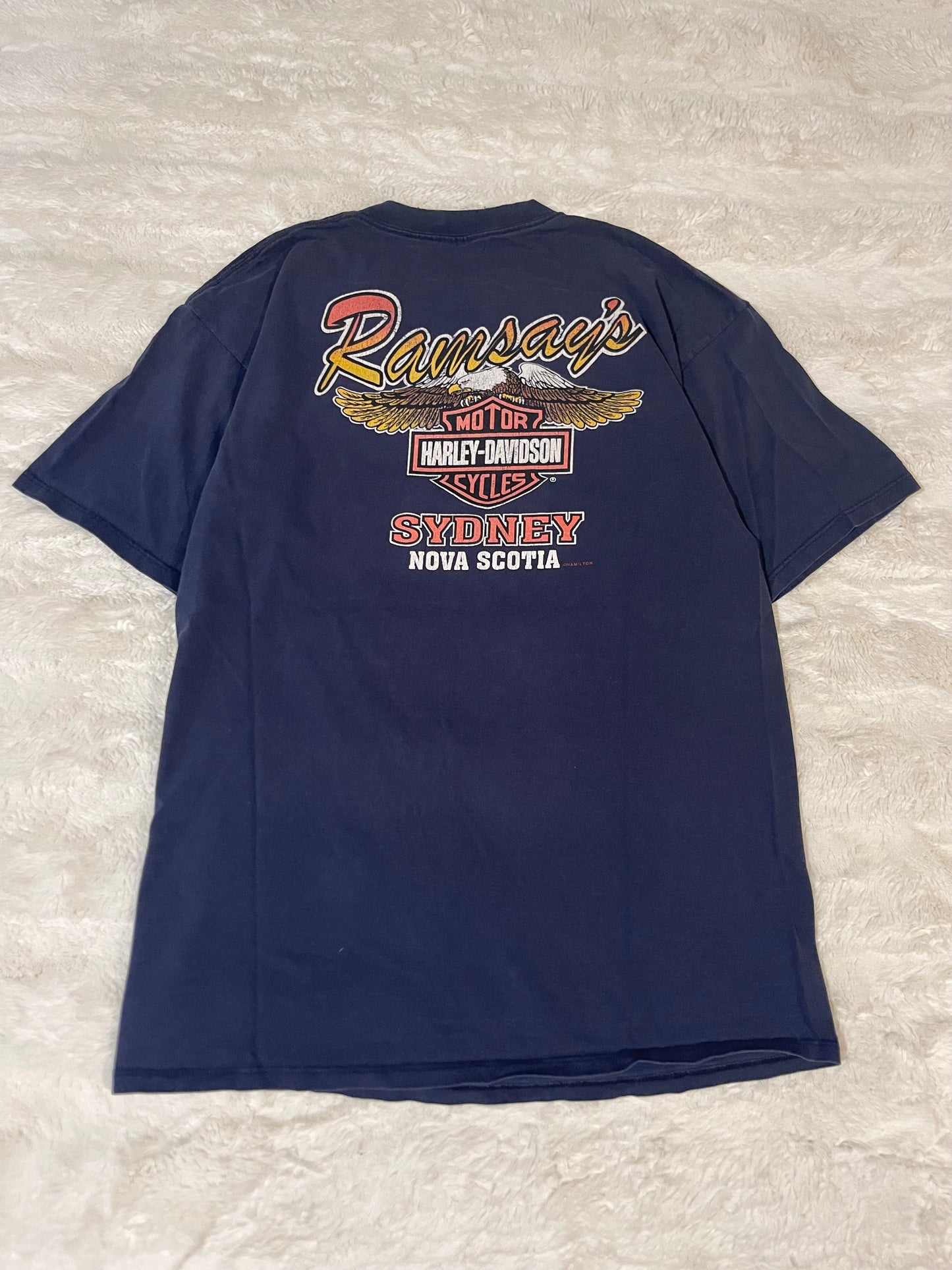 90s Harley Flames Tee (XL)